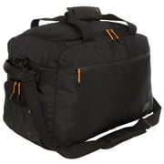 Athletic Works 52.5 Liter Black Deluxe Sports Duffel Bag, Unisex, Polyester