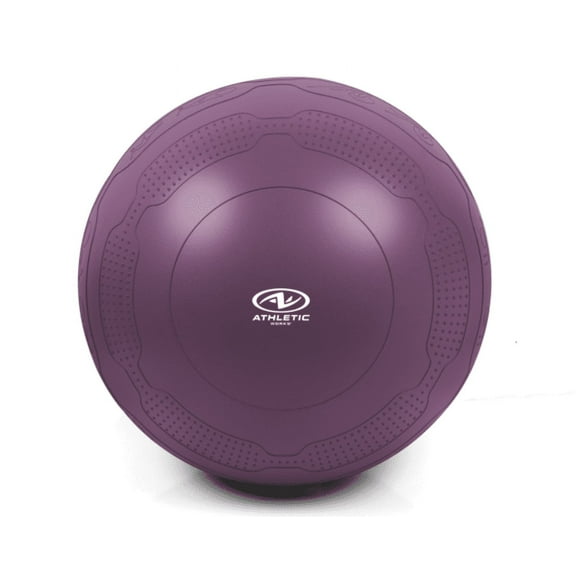 Athletic Works 65cm Yoga Ball, Anti-Burst, Exercises Poses Embossed