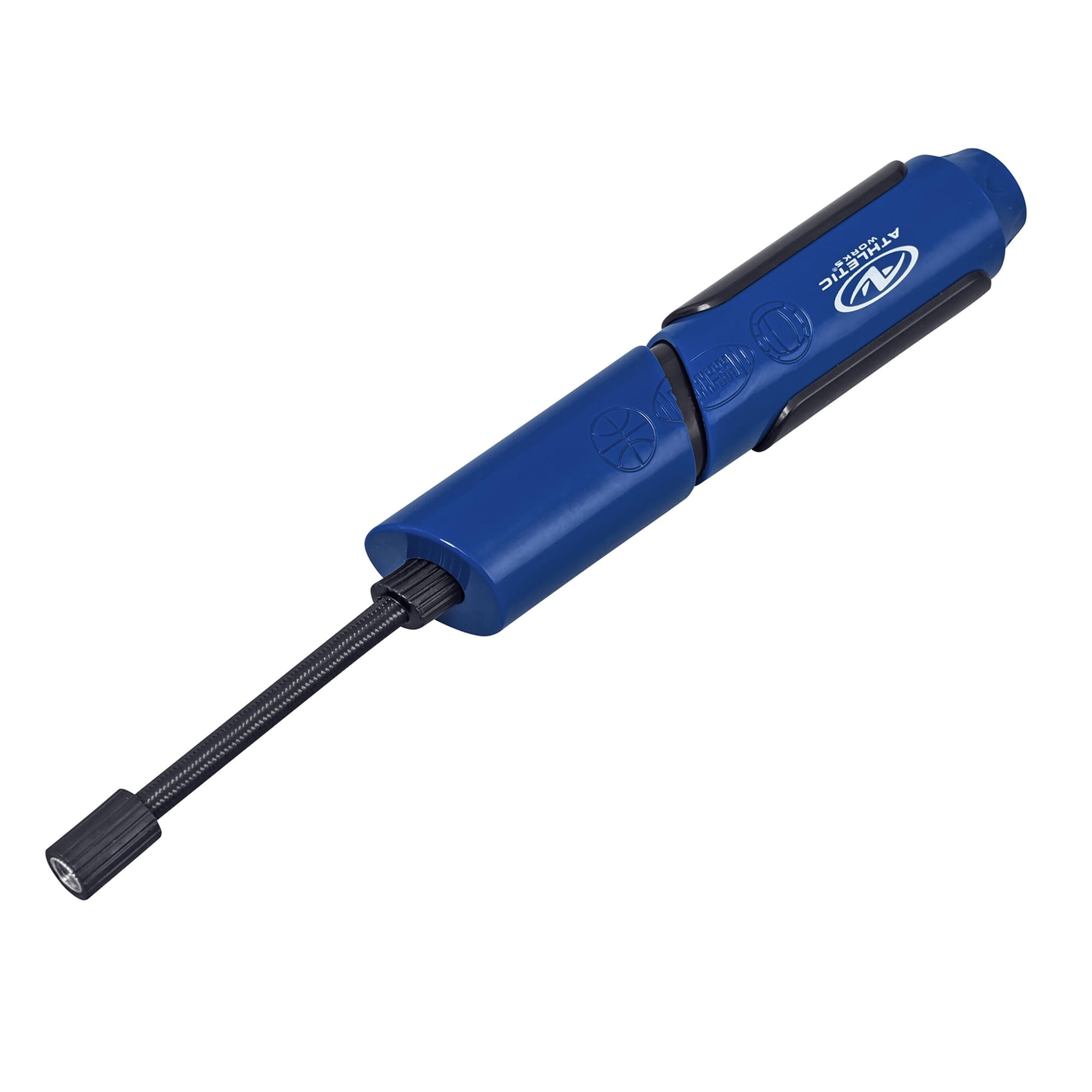 Athletic Works 7" Sport Manual Plastic Air Pump, Blue