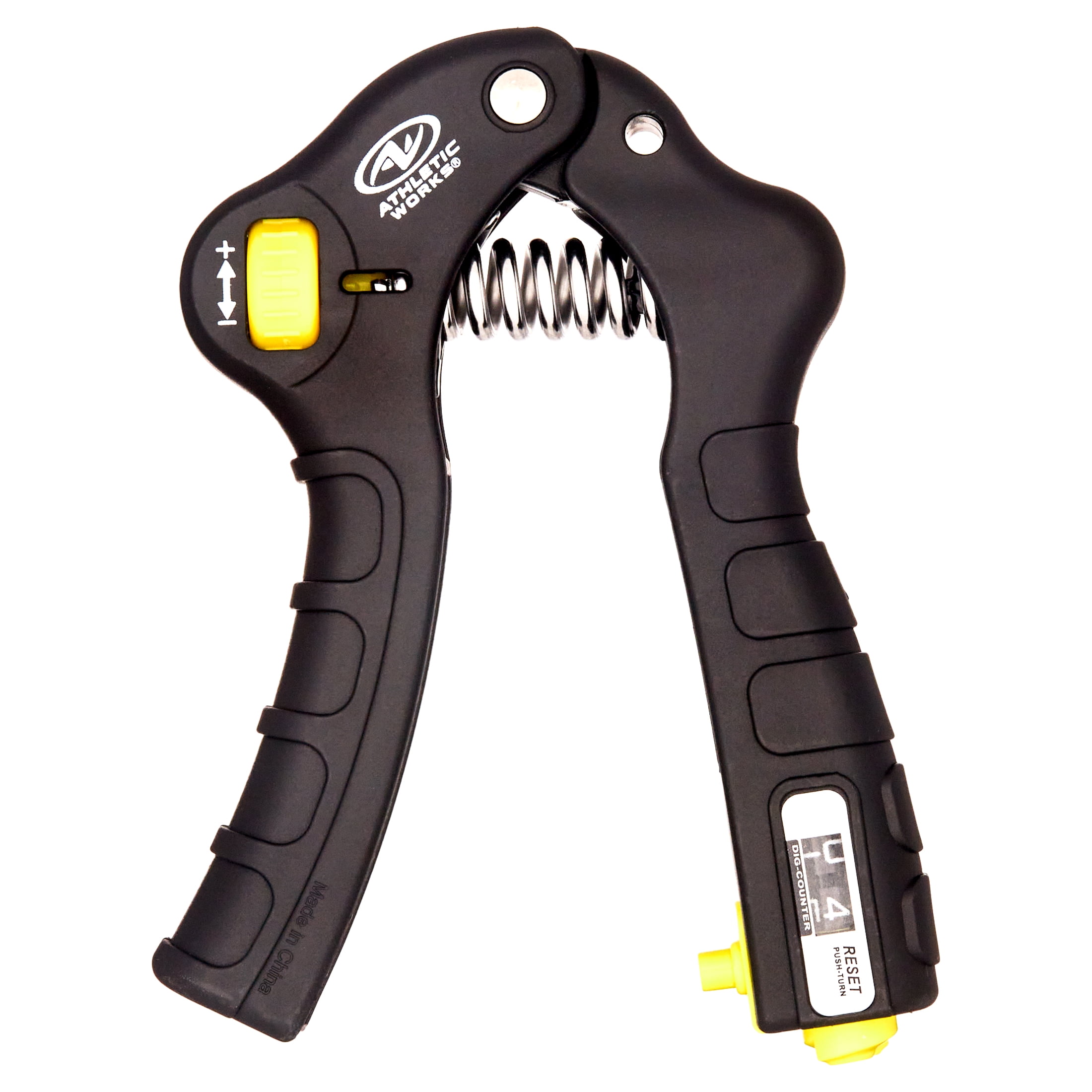 Athletic Works Adjustable Hand Grip Exerciser Wrist and Forearm Strength One Size Walmart