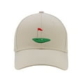 thumbnail image 1 of Athletic Works Adult Polyester Microfiber Golf Athletic Hat Khaki, 1 of 3