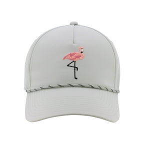 Athletic Works Adult Polyester Microfiber Performance Flamingo Hat Light Gray