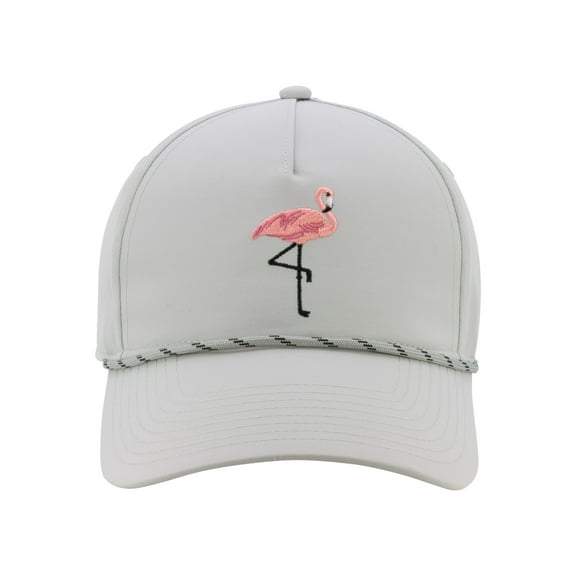 Athletic Works Adult Polyester Microfiber Performance Flamingo Hat Light Gray