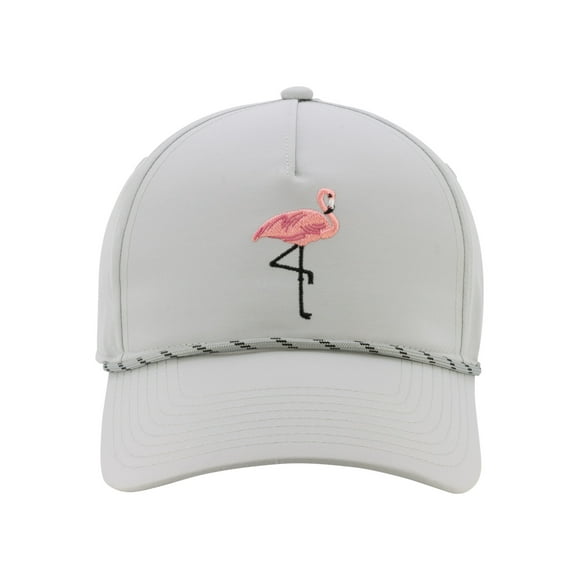 Athletic Works Adult Polyester Microfiber Performance Flamingo Hat Light Gray