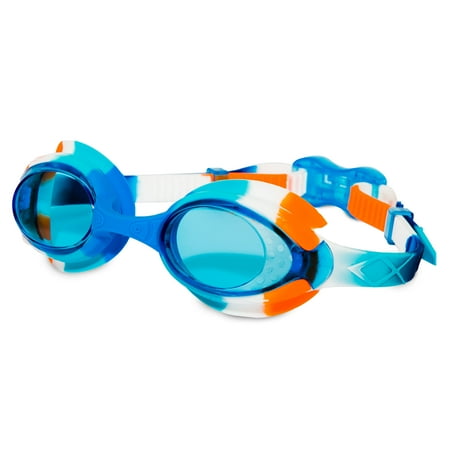 Athletic Works Axiom Junior Swim Goggles for Children, Tinted & Anti-Fog Lenses with UV Protection