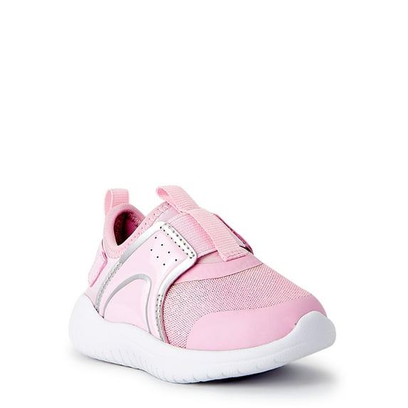 Athletic Works Baby Girl Step-In Sneakers, Sizes 2-6