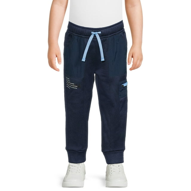 Athletic Works Baby and Toddler Boys Tech Fleece Jogger Pants, Sizes