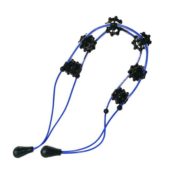 Athletic Works Ball Massage Roller Rope, Full Body Self Massager 44.5" Rope with 6 Rotating Balls
