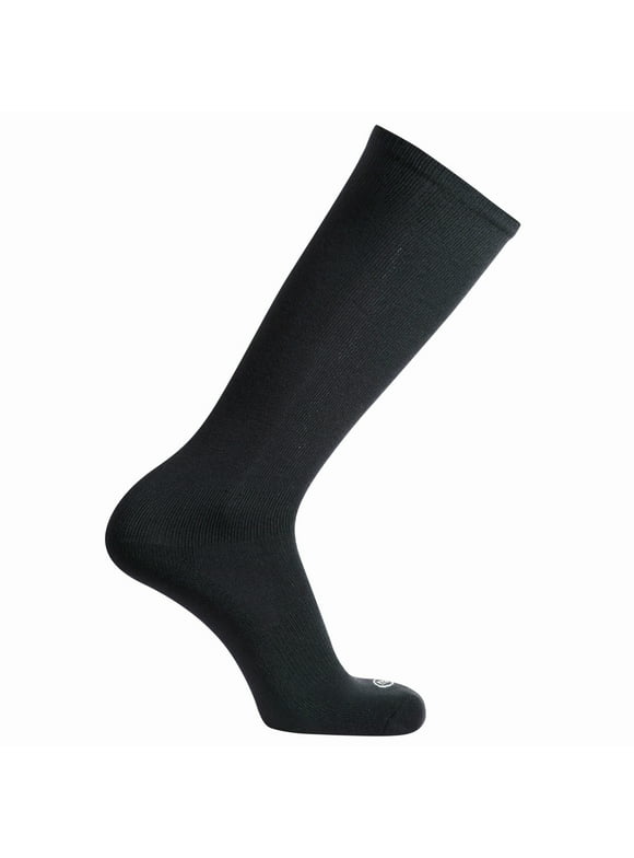 Unisex Baseball/Softball Socks, 2-Pair Pack, Black