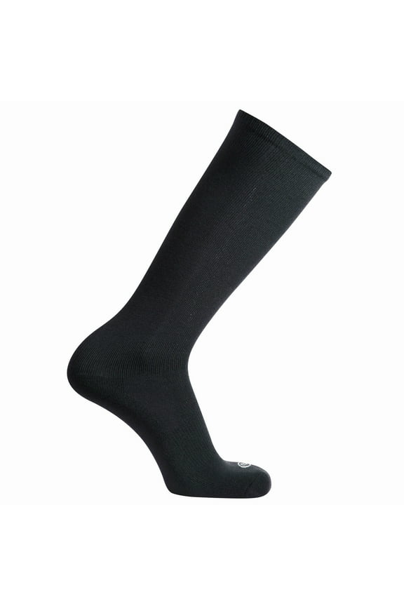 Unisex Baseball/Softball Socks, 2-Pair Pack, Black