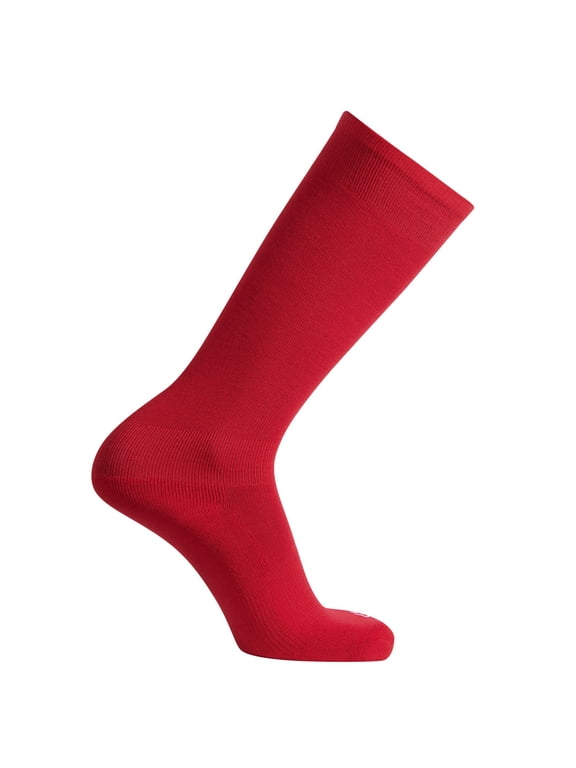 Unisex Baseball/Softball Socks, 2-Pair Pack, Red