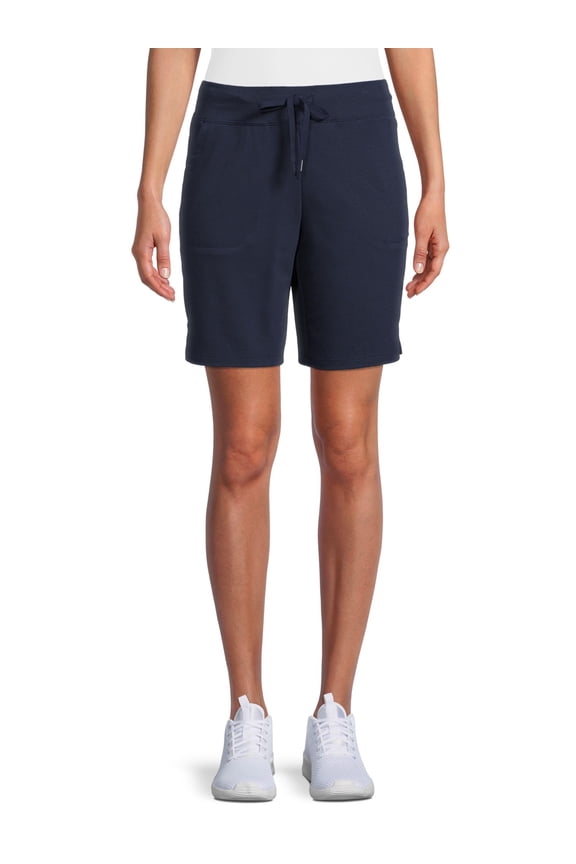 Bermuda Pockets Polyester Shorts, Women's, Large