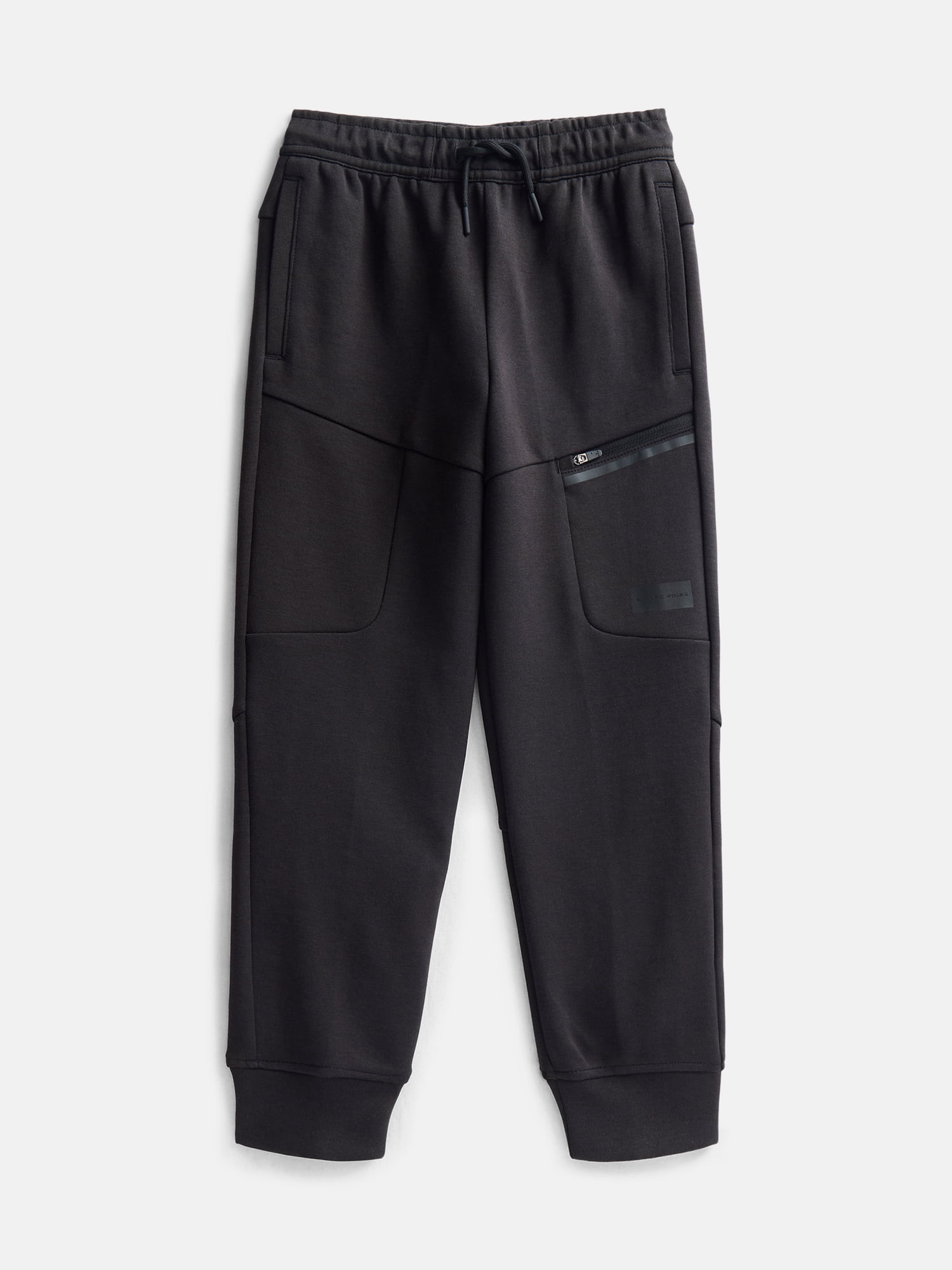 Athletic Works Boys' Double Knit Jogger Pants, Sizes 4-18 & Husky