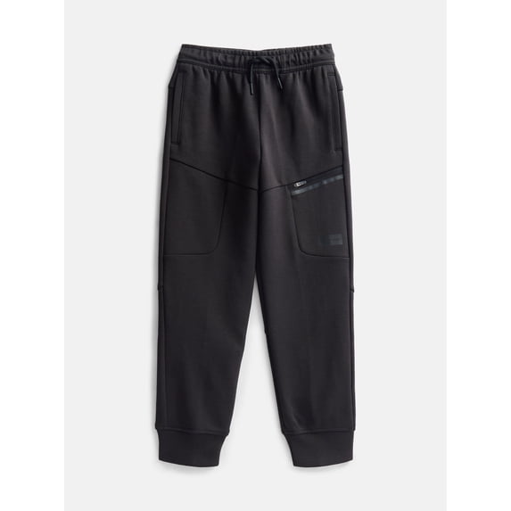Athletic Works Boys' Double Knit Jogger Pants, Sizes 4-18 & Husky