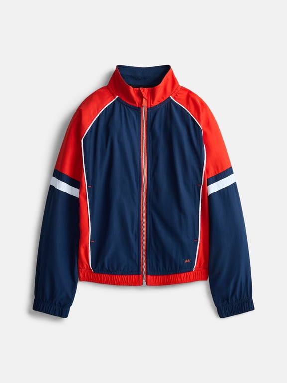 Boys Active Woven Track Jacket, Sizes 4-18