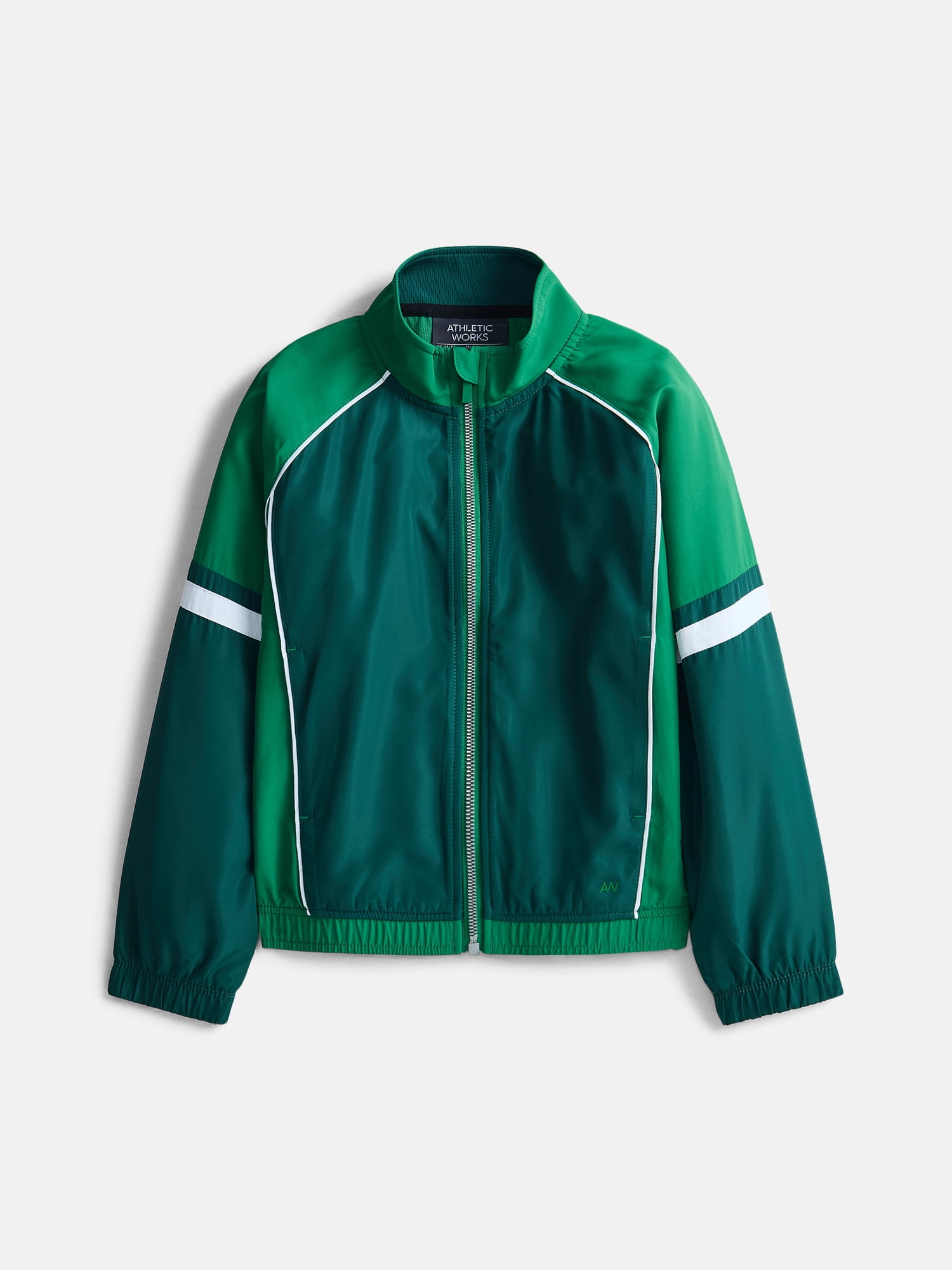 Athletic Works Boys Active Woven Track Jacket, Sizes 4-18