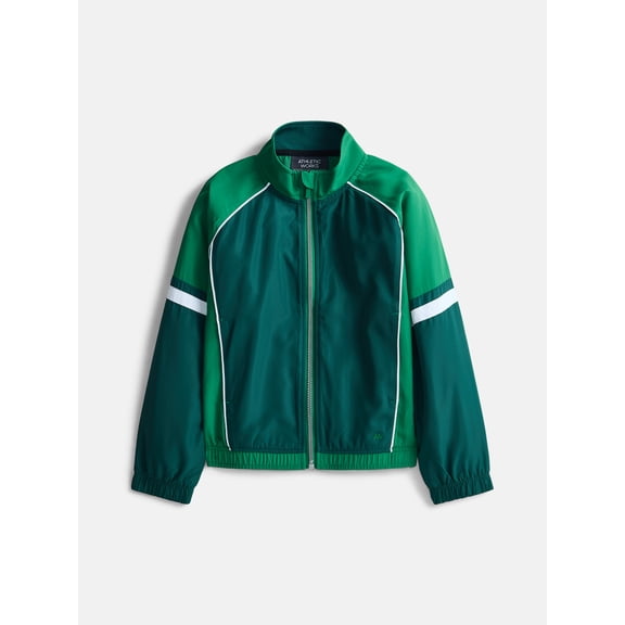 Athletic Works Boys Active Woven Track Jacket, Sizes 4-18