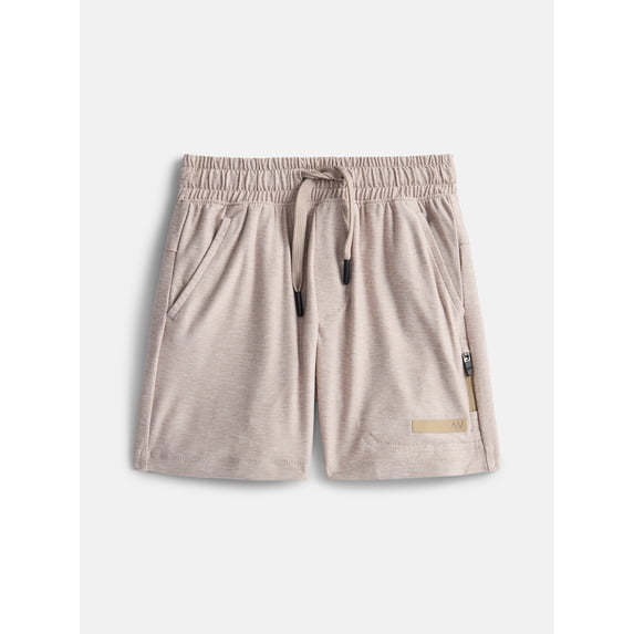 Athletic Works Boys ButterCore Knit Shorts, Sizes 4-18