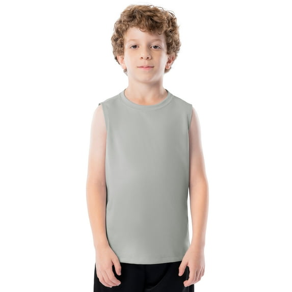 Athletic Works Boy's Core Active Muscle Tank, Sizes 4-18 & Husky