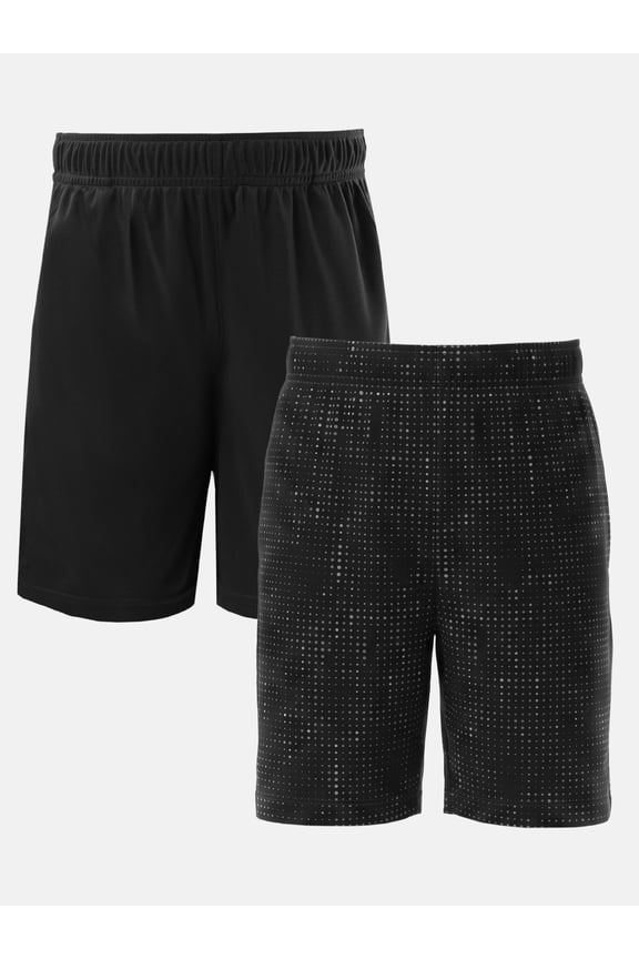 Boys Core Performance Short, 2-Pack, Sizes 4-18 & Husky