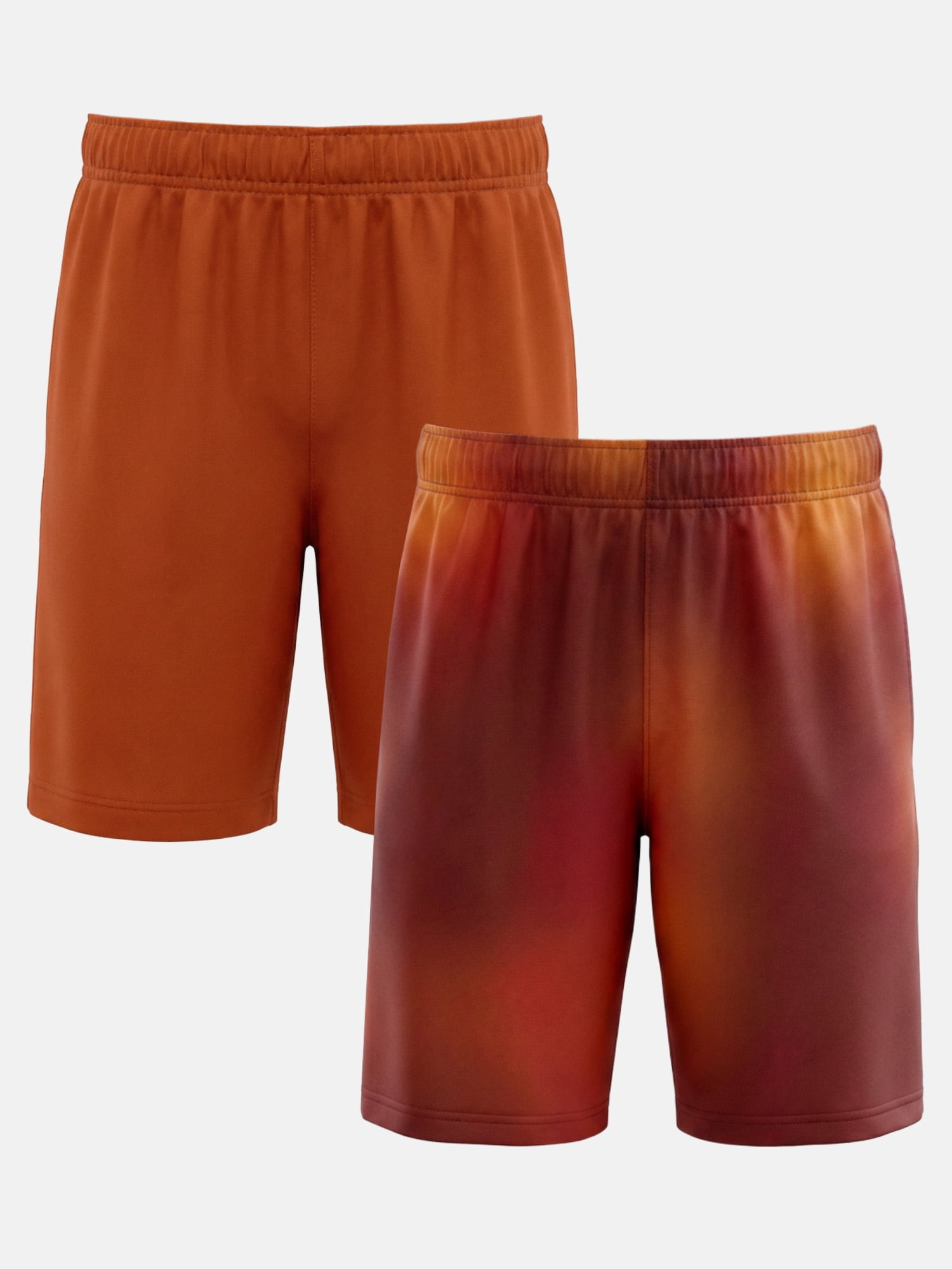 Athletic Works Boys Core Performance Short, 2-Pack, Sizes 4-18 & Husky
