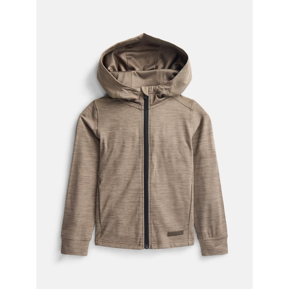 Athletic Works Boys Mixed Media Jacket, Sizes 4-18 & Husky