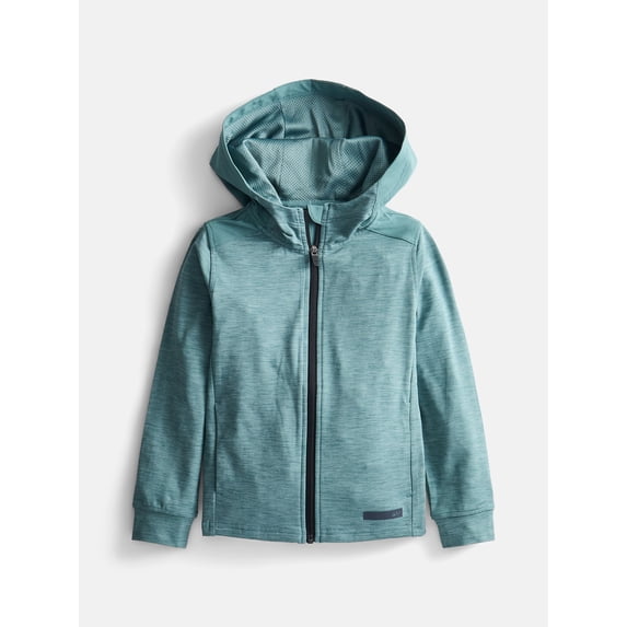 Athletic Works Boys Mixed Media Jacket, Sizes 4-18 & Husky