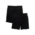 thumbnail image 1 of Athletic Works Boy's Performance Shorts, 2-Pack, Sizes 4-18 & Husky, 1 of 3