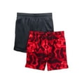 thumbnail image 1 of Athletic Works Boy's Performance Shorts, 2-Pack, Sizes 4-18 & Husky, 1 of 3