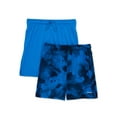 thumbnail image 1 of Athletic Works Boy's Performance Shorts, 2-Pack, Sizes 4-18 & Husky, 1 of 3