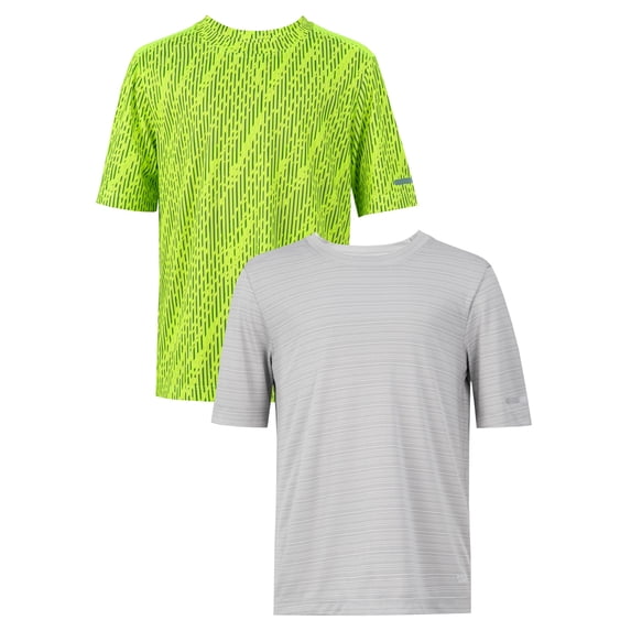 Athletic Works Boy's Performance Tees, 2-Pack, Sizes 4-18