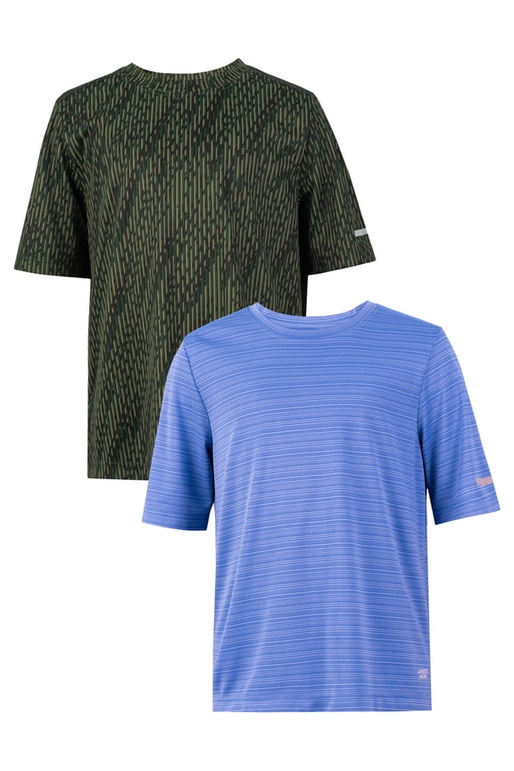 Boy's Performance Tees, 2-Pack, Sizes 4-18