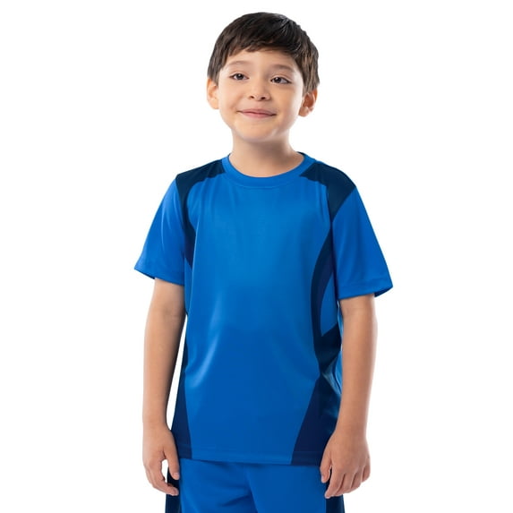 Athletic Works Boy's Short Sleeve Active Sport T-Shirt, Sizes 4-18