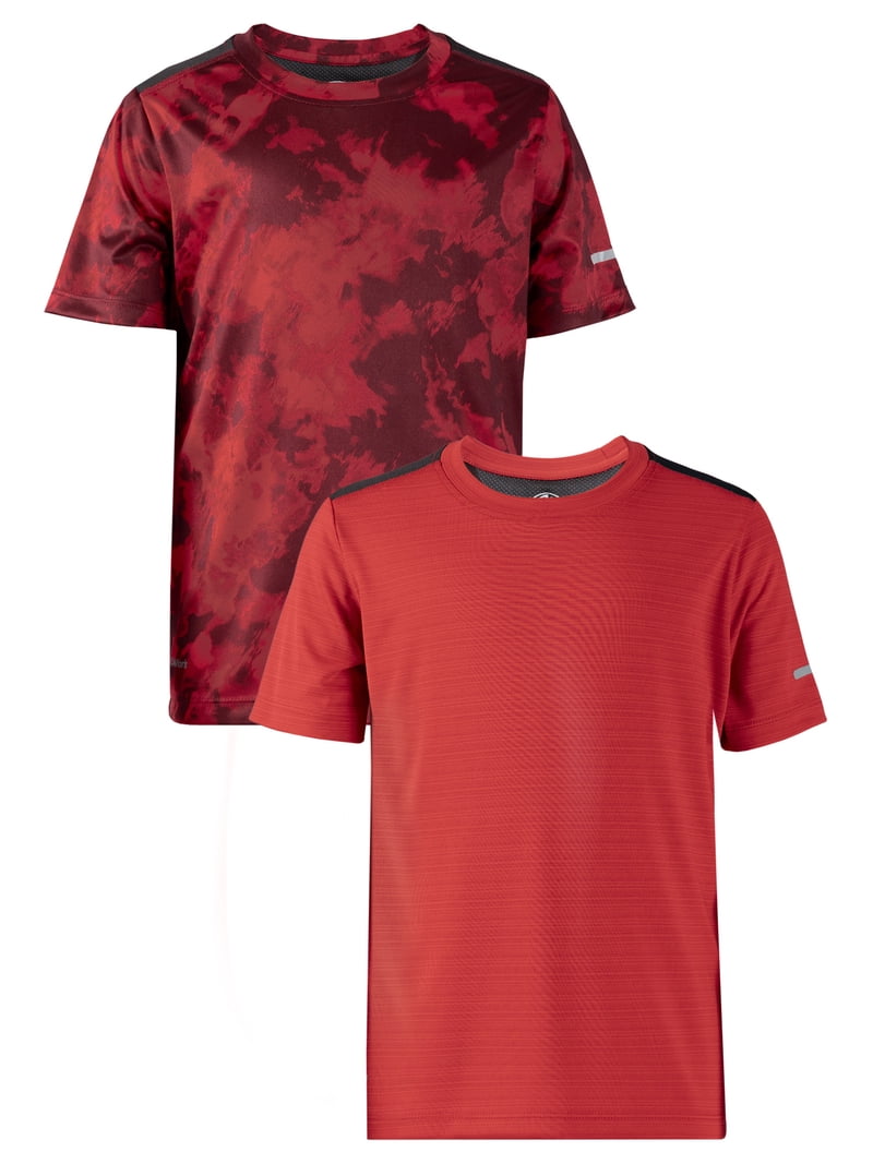 T-Shirt Street Property Pour Garçons - Manches Courtes - 100% Coton - Taille Du Sm(8) Au XL(18/20) - Rouge Ou Noir - Neuf