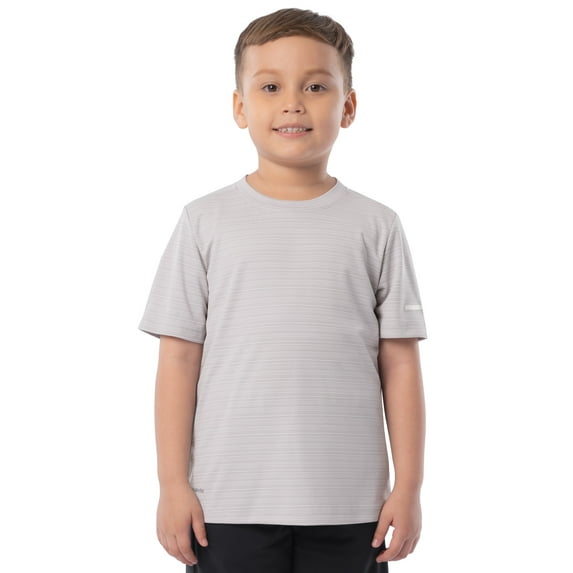 Athletic Works Boys Short Sleeve Core Active T-Shirt, Sizes 4-18 & Husky
