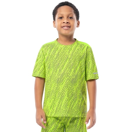 Athletic Works Boys Short Sleeve Core Performance T-Shirt, Sizes 4-18 & Husky