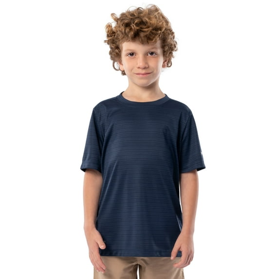 Athletic Works Boy's Short Sleeve Core Tee, Sizes 4-18 & Husky