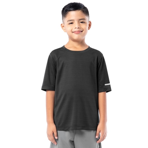 Athletic Works Boys Core Performance Short Sleeve T-Shirt, Sizes 4-18 & Husky