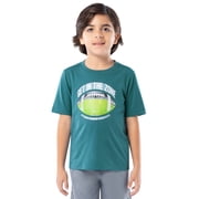 Athletic Works Boy's Short Sleeve Graphic T-Shirt, Sizes 4-18 & Husky