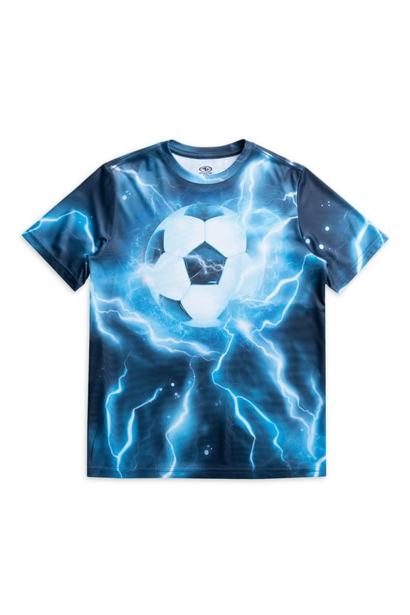 Boy's Short Sleeve Graphic T-Shirt, Sizes 4-18 & Husky