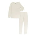 thumbnail image 1 of Athletic Works Boy's Waffle Thermal Top & Bottom Set, 2-Piece, Sizes XS-2XL, 1 of 6