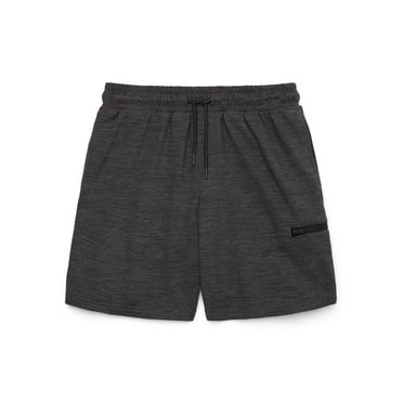 Athletic Works Boys Active Buttercore Knit Shorts, Sizes 4-18 & Husky