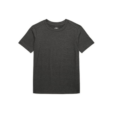 Athletic Works Boys Active Buttercore Knit Tee, Sizes 4-18 & Husky