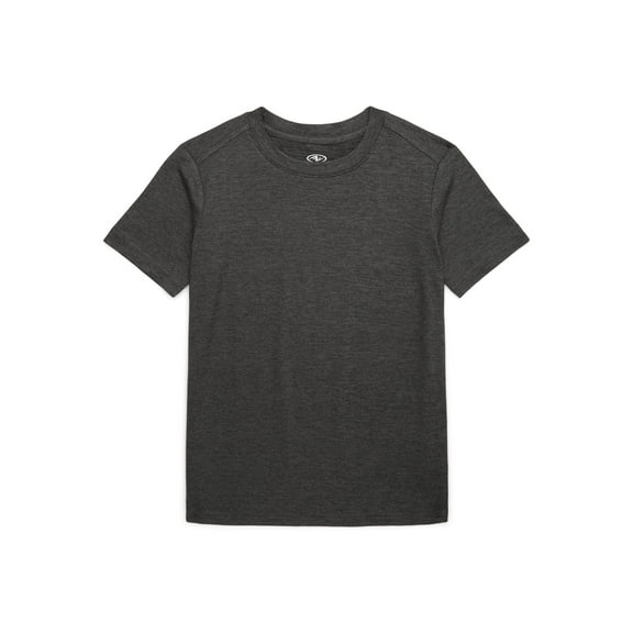 Athletic Works Boys Active Buttercore Knit Tee, Sizes 4-18 & Husky