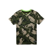 Athletic Works Boys Active Camo Printed T-Shirt, Sizes 4-18 & Husky