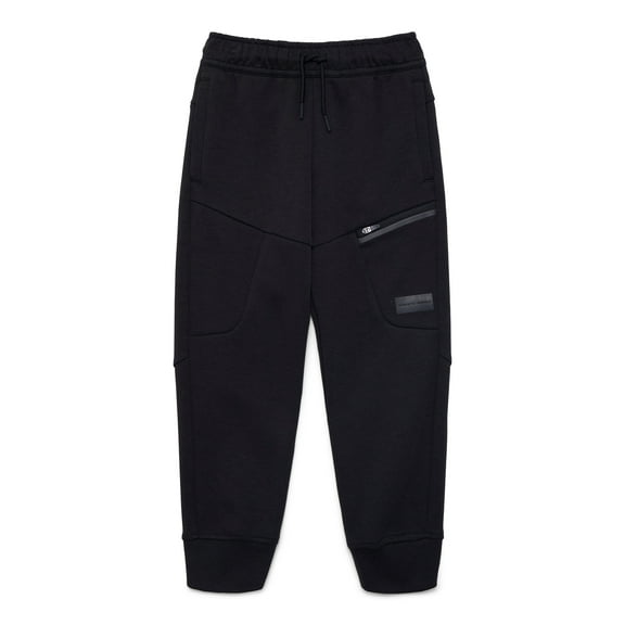 Athletic Works Boys Double Knit Jogger Pants, Sizes 4-18 & Husky