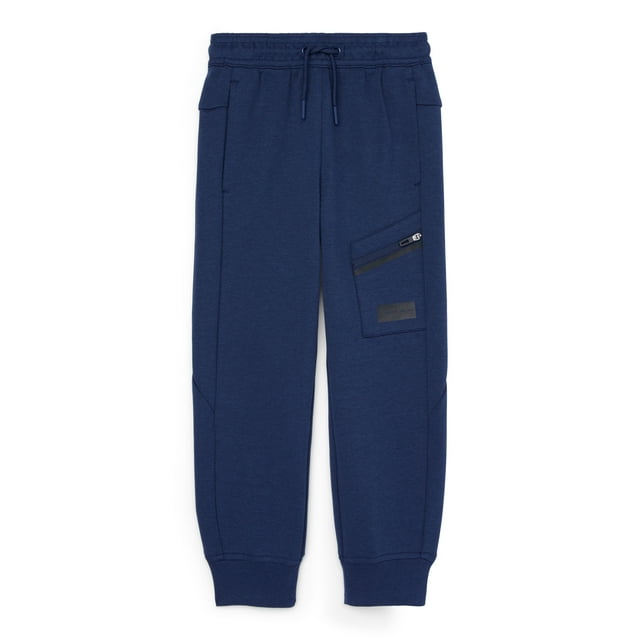 Athletic Works Boys Active Double Knit Pants, Sizes 4-18 & Husky