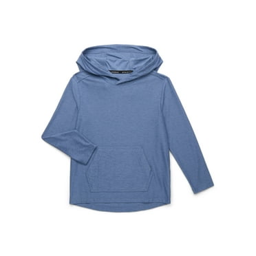 Athletic Works Boys' Active Hoodie with Long Sleeves, Sizes 4-18 & Husky