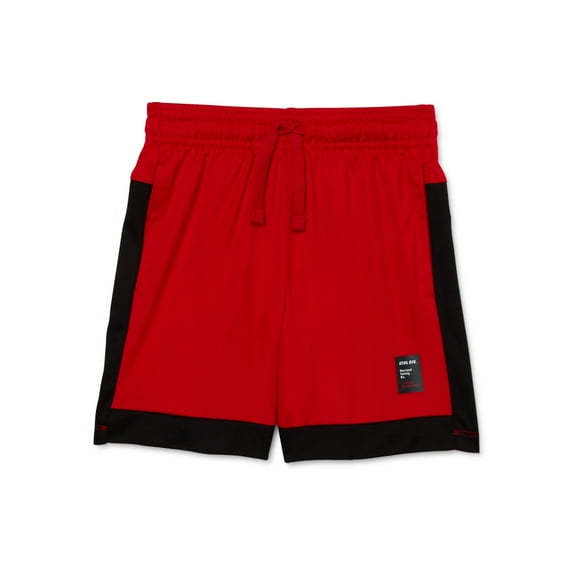 Athletic Works Boys' Active Knit Shorts, Sizes 4-18 & Husky