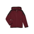 thumbnail image 1 of Athletic Works Boys Active Knit Zip Hoodie, Sizes 4-18, 1 of 3